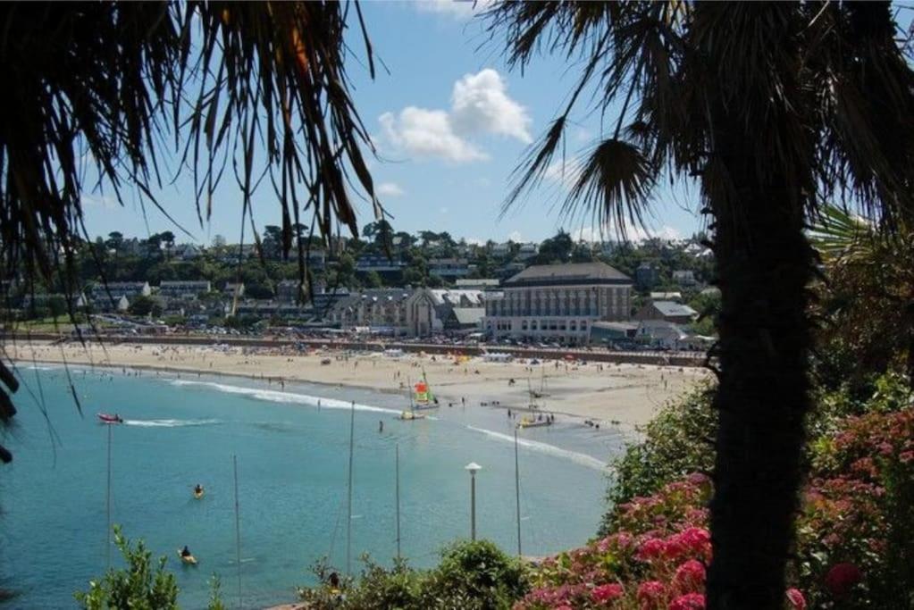 Appartement Avec Terrasse, Trestraou Perros-Guirec Exterior foto