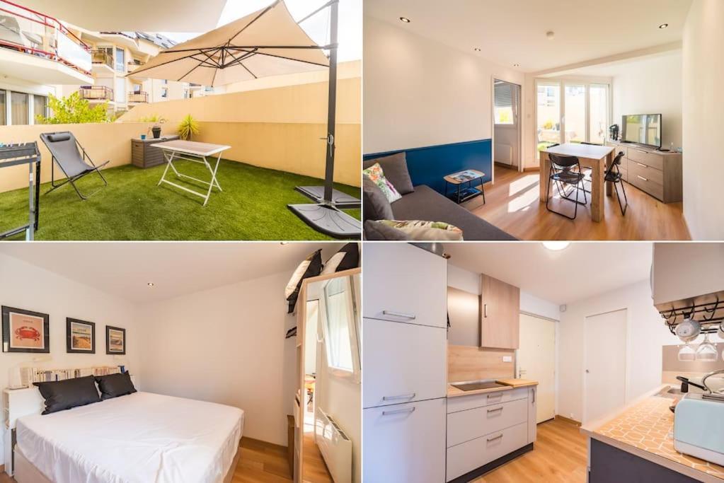 Appartement Avec Terrasse, Trestraou Perros-Guirec Exterior foto
